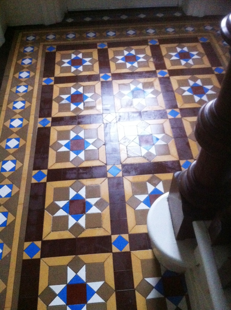 Victorian Floor After Cleaning and sealing