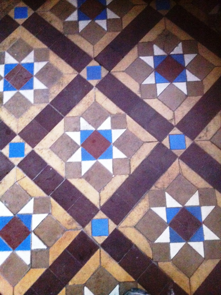 Victorian Floor Before Cleaning